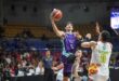 Converge FiberXers' Alec Stockton during a game against Rain or Shine Elastopainters in the PBA Commissioner's Cup.