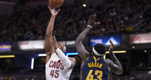 Donovan Mitchell Cavaliers beat Pacers NBA