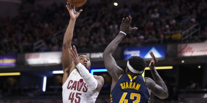 Donovan Mitchell Cavaliers beat Pacers NBA